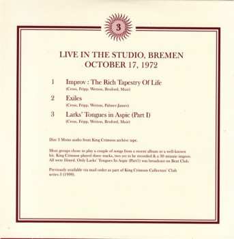 13CD/DVD/Set di cofanetti/Blu-ray King Crimson: Larks' Tongues In Aspic (The Complete Recordings) LTD