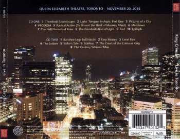 2CD King Crimson: Live In Toronto