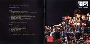 2CD King Crimson: Live In Toronto