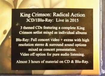 3CD/Blu-ray King Crimson: Radical Action (To Unseat The Hold Of Monkey Mind)