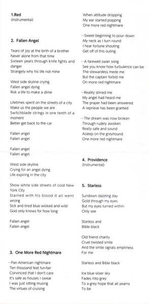 CD King Crimson: Red LTD