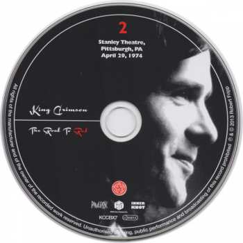 21CD/DVD/Set di cofanetti/2Blu-ray King Crimson: The Road To Red LTD
