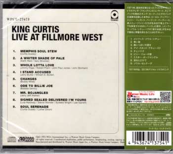 CD King Curtis: Live At Fillmore West LTD