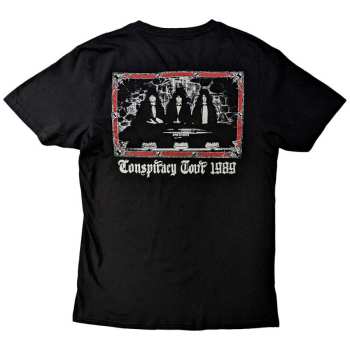 Merce King Diamond: King Diamond Unisex T-shirt: Conspiracy Tour (back Print) (small) S