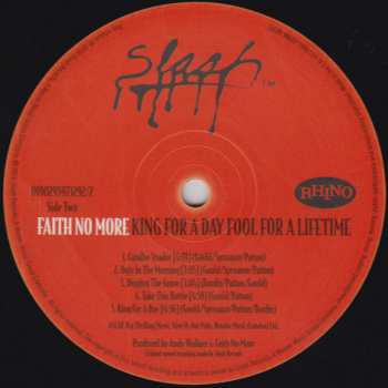 2LP Faith No More: King For A Day Fool For A Lifetime DLX | LTD