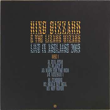 3LP/Set di cofanetti King Gizzard And The Lizard Wizard: Live In Adelaide 2019 LTD