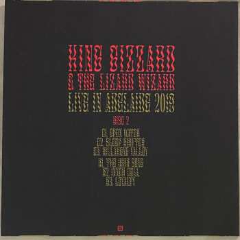 3LP/Set di cofanetti King Gizzard And The Lizard Wizard: Live In Adelaide 2019 LTD