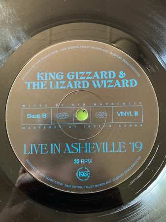 2LP King Gizzard And The Lizard Wizard: Live In Asheville ‘19 LTD