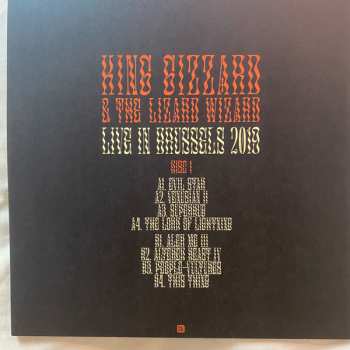 3LP/Set di cofanetti King Gizzard And The Lizard Wizard: Live In Brussels 2019 LTD