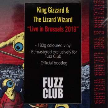 3LP/Set di cofanetti King Gizzard And The Lizard Wizard: Live In Brussels 2019