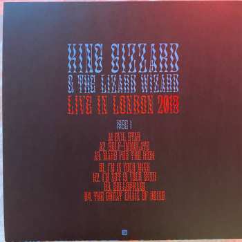 3LP/Set di cofanetti King Gizzard And The Lizard Wizard: Live In London 2019