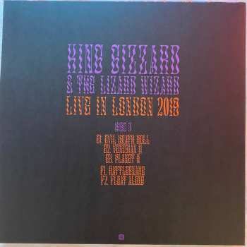 3LP/Set di cofanetti King Gizzard And The Lizard Wizard: Live In London 2019