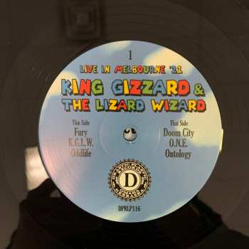 3LP King Gizzard And The Lizard Wizard: Live In Melbourne '21 LTD