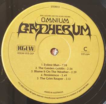 2LP King Gizzard And The Lizard Wizard: Omnium Gatherum