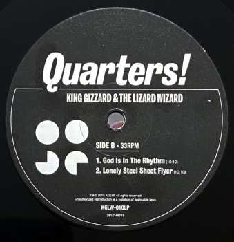 LP King Gizzard And The Lizard Wizard: Quarters!