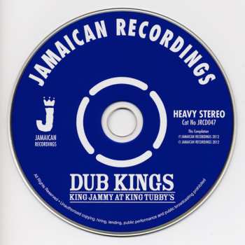 CD King Jammy: Dub Kings  (King Jammy At King Tubby's)