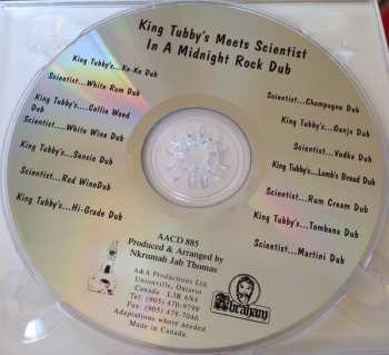 CD Scientist: In A Midnight Rock Dub (Vol. 1) DIGI