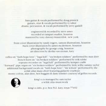 CD King's X: Faith Hope Love