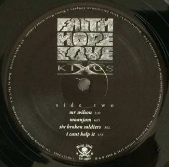 2LP King's X: Faith Hope Love