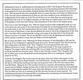 CD Kingston Trio: The Extreme Kingston Trio