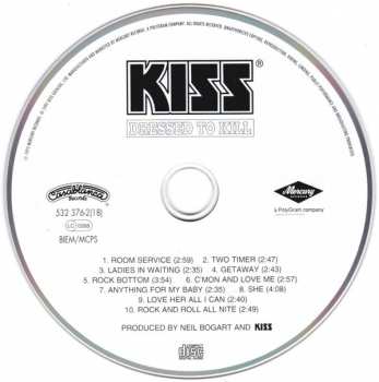 CD Kiss: Dressed To Kill