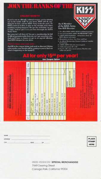 LP Kiss: Gene Simmons CLR