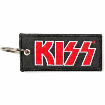 Merch Kiss: Portachiavi Red Logo Kiss 
