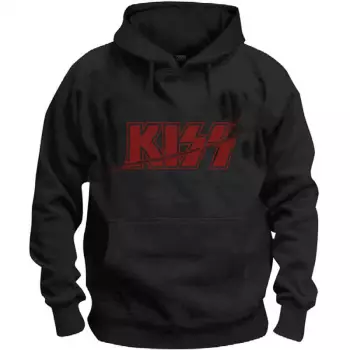 Felpa Slashed Logo Kiss 