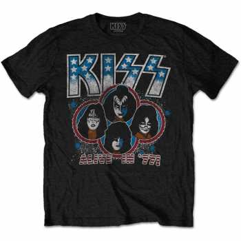 Merch Kiss: Maglietta Alive In '77 