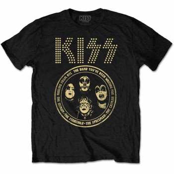 Merch Kiss: Maglietta Band Circle 