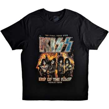 Merce Kiss: Kiss Unisex T-shirt: End Of The Road Final Tour (small) S