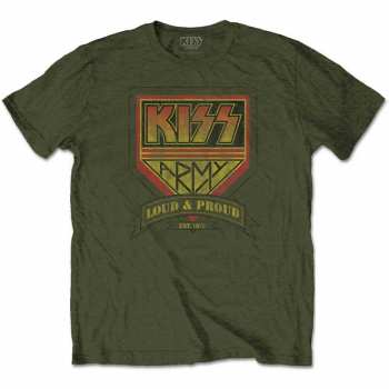 Merch Kiss: Maglietta Loud & Proud 