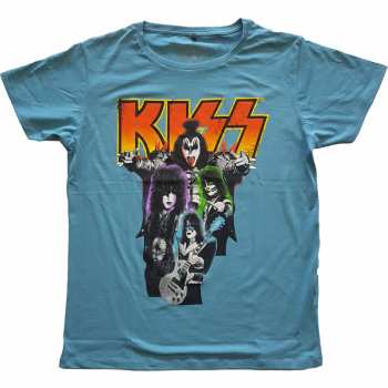 Merch Kiss: Maglietta Neon Band 