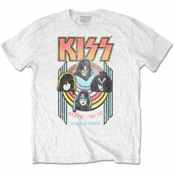 Merch Kiss: Maglietta World Wide 