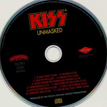 CD Kiss: Unmasked
