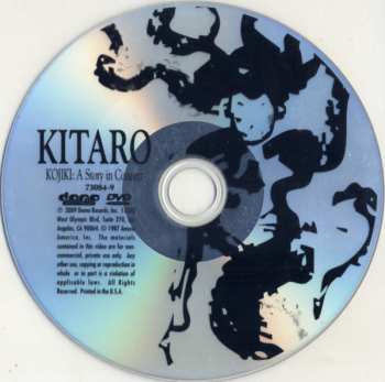 3DVD/Set di cofanetti Kitaro: Live!