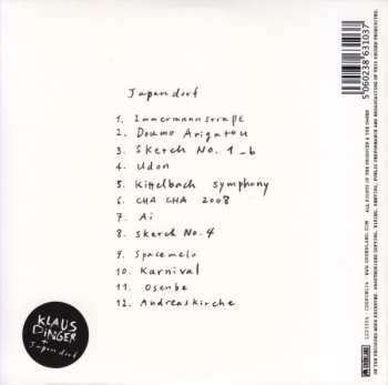 CD Klaus Dinger: Klaus Dinger + Japandorf