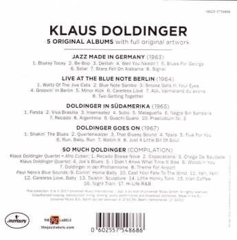 6CD/Set di cofanetti Klaus Doldinger: 5 Original Albums