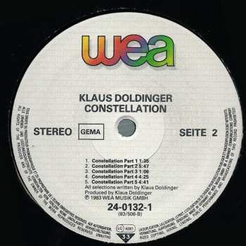 LP Klaus Doldinger: Constellation