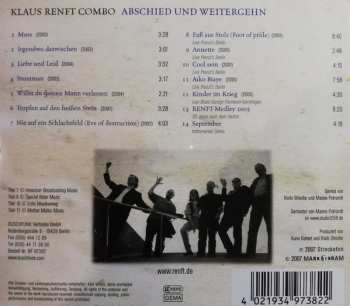 CD Klaus Renft Combo: Abschied Und Weitergehn