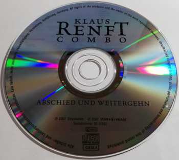 CD Klaus Renft Combo: Abschied Und Weitergehn