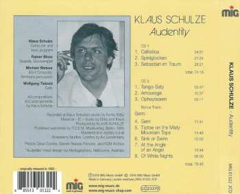 2CD Klaus Schulze: Audentity