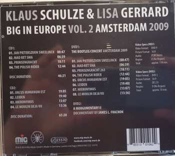 2CD/2DVD Klaus Schulze: Big In Europe Vol. 2 Amsterdam