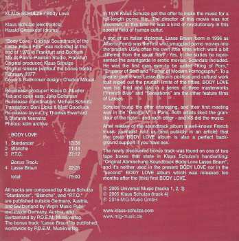 CD Klaus Schulze: Body Love