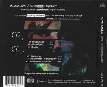 2CD Klaus Schulze: Eternal. The 70th Birthday Edition.