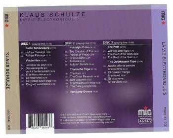 3CD Klaus Schulze: La Vie Electronique 5