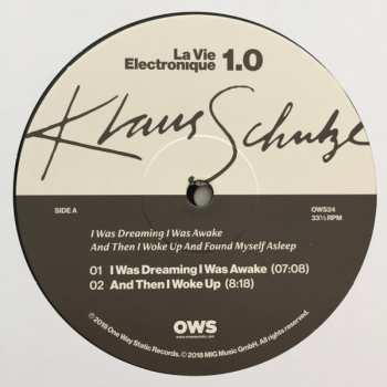 2LP Klaus Schulze: La Vie Electronique Volume 1.0 LTD | DLX