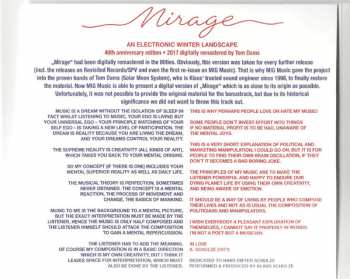 CD Klaus Schulze: Mirage DIGI