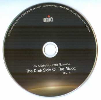 5CD/Set di cofanetti Klaus Schulze: The Dark Side Of The Moog Vol. 1-4 LTD