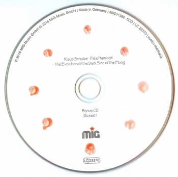 5CD/Set di cofanetti Klaus Schulze: The Dark Side Of The Moog Vol. 1-4 LTD